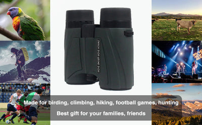 MOVE SHOOT MOVE NOMAD Wide View Angle FOV 15.8°, 5x25 Binoculars for Astro, Sports, Birding and Hunting