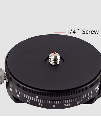 MSM 360° Panoramic Panning Base-Easy Direction Adjustment on Uneven Ground