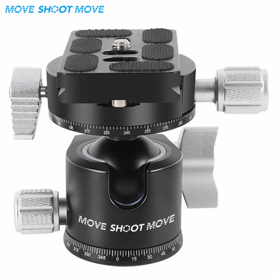 Double-Panning Low Gravity Ball Head- Light Weight Setup Recommended by Richard Tatti