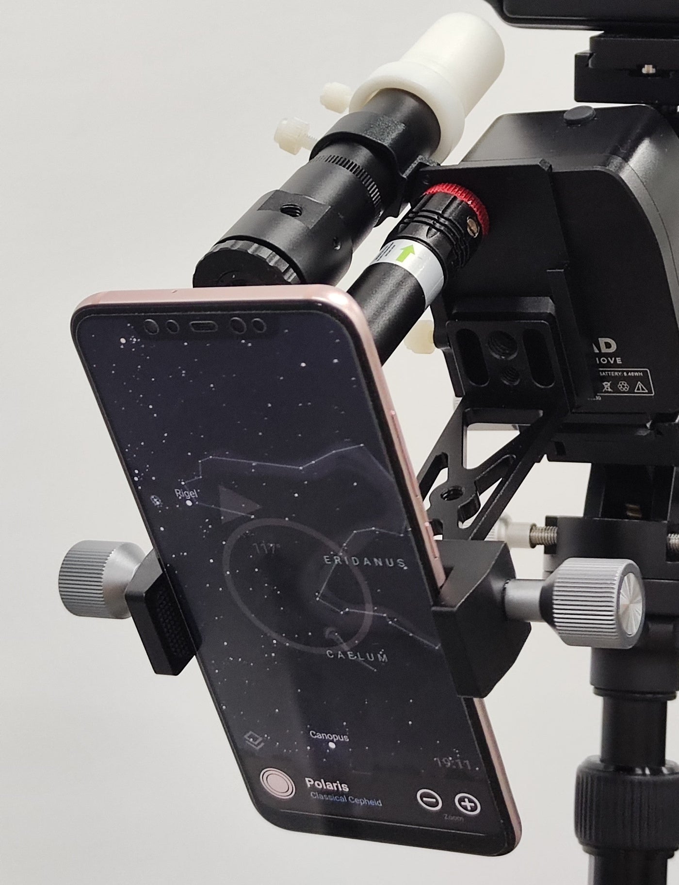 Phone Mount for Astrophotography Polar Alignment On NOMAD /MSM  Trackers