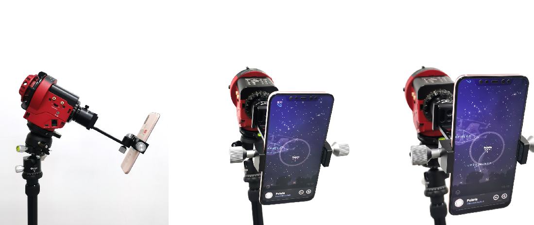 MSM Phone Mount Adapter for Polar Scope -Simple and Efficient Polar Alignment Aid