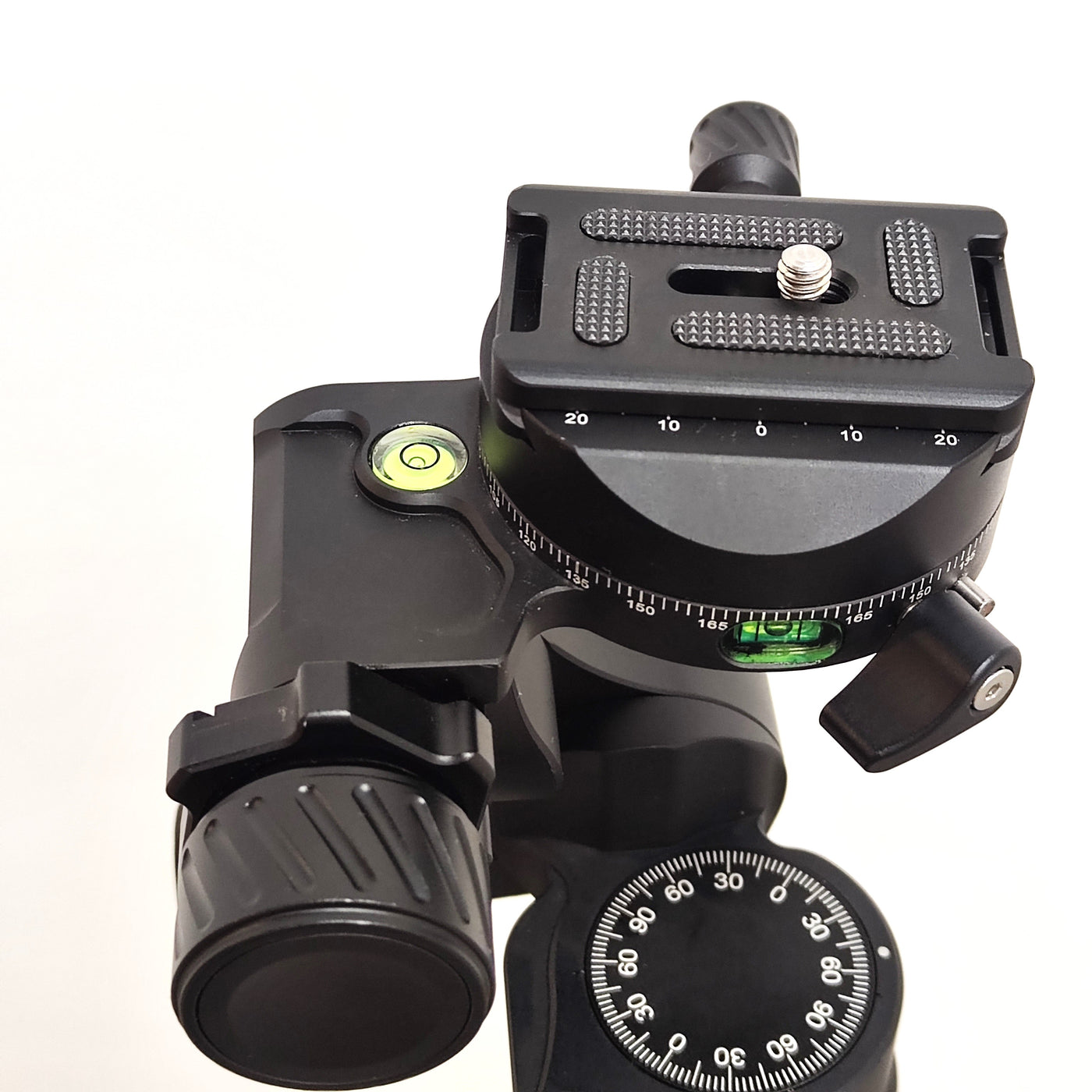 Preorder New CNC Machined 3-Way Geared Tripod Head with Arca QR Plate