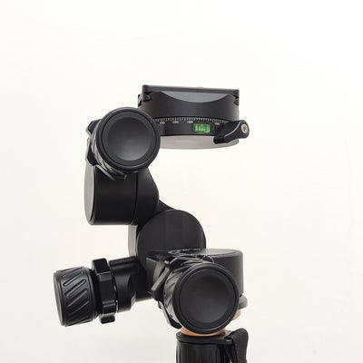 Preorder New CNC Machined 3-Way Geared Tripod Head with Arca QR Plate