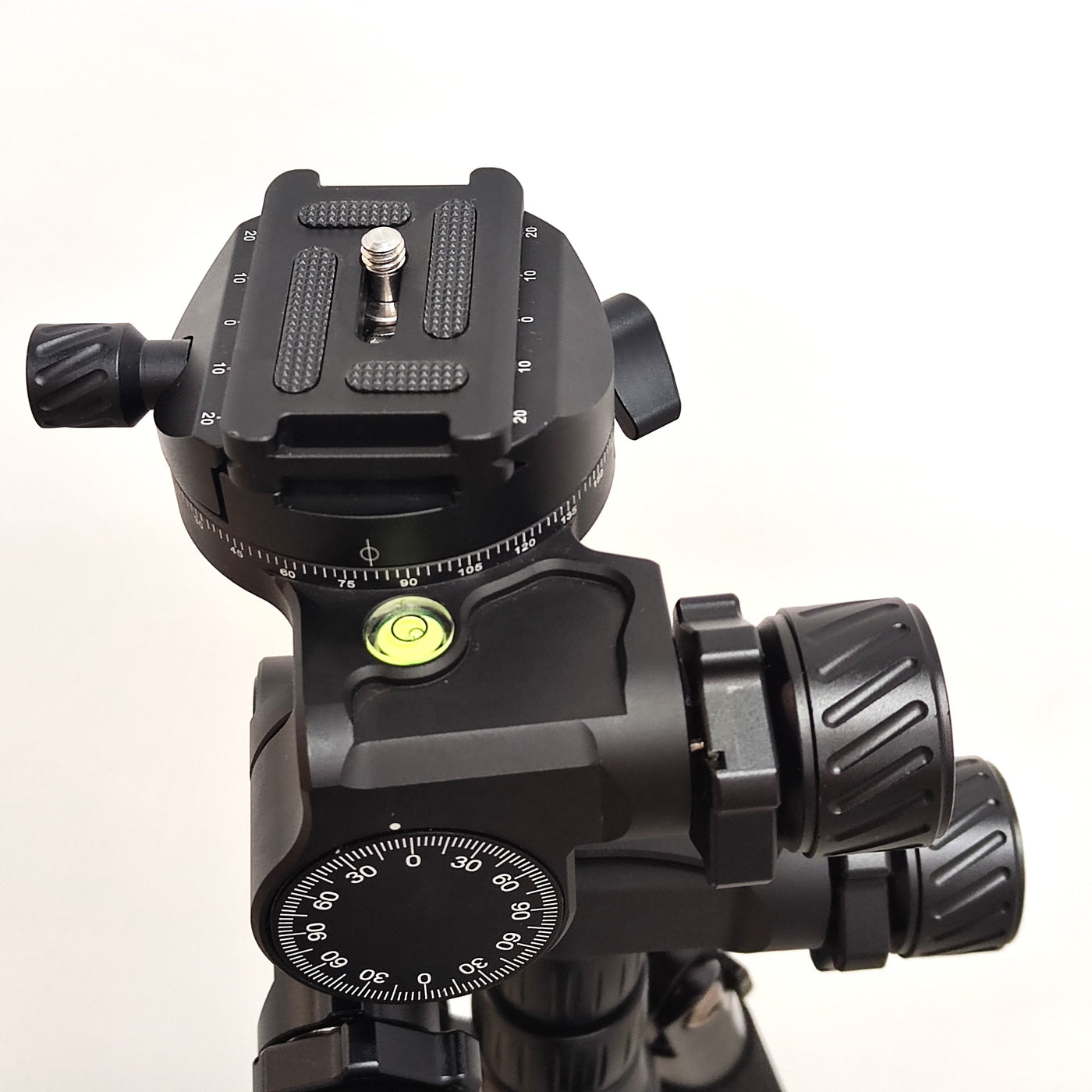 Preorder New CNC Machined 3-Way Geared Tripod Head with Arca QR Plate