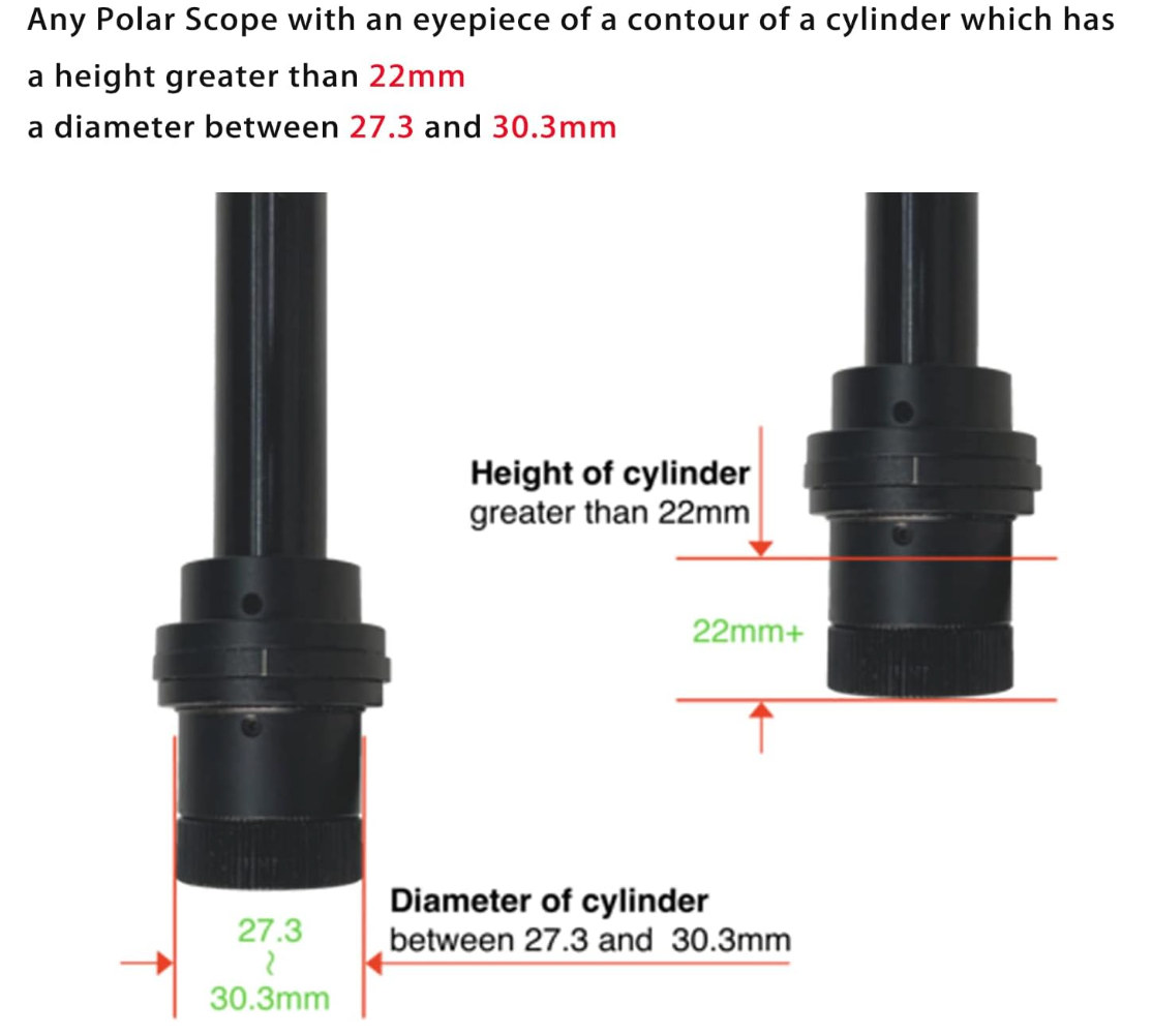 Back/Neck/Knee Saver - Right Angle Viewfinder for Polarscope - The best gift for you and your loved ones 🎁