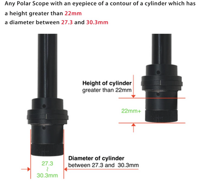 Back/Neck/Knee Saver - Right Angle Viewfinder for Polarscope - The best gift for you and your loved ones 🎁